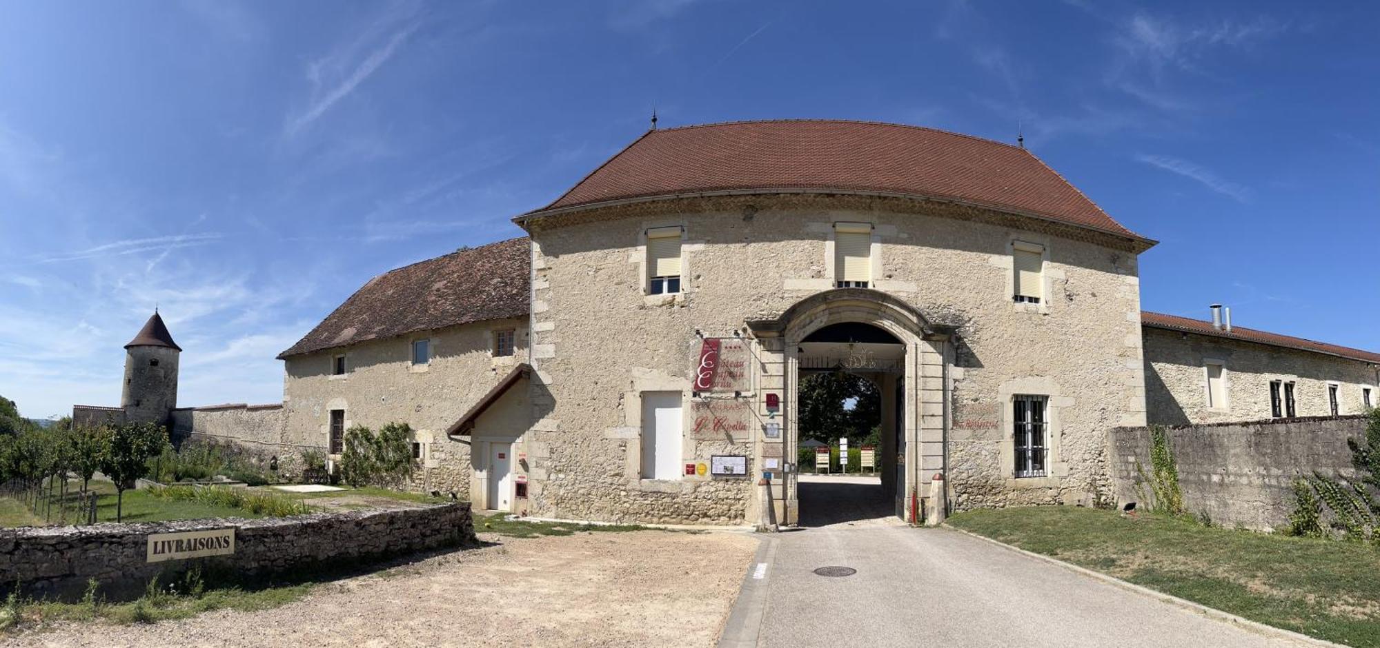 Les Dépendances de Chapeau Cornu Vignieu Esterno foto
